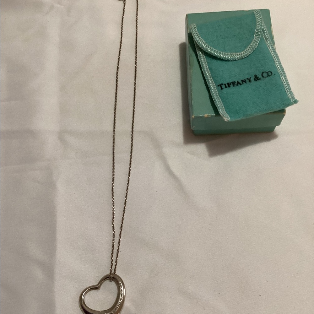 Tiffany & Co. Silver Heart Necklace